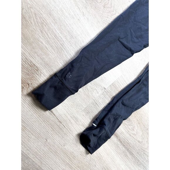 Athleta Black Active Performance Leggings Womens XS Athletic Activewear - Picture 5 of 13